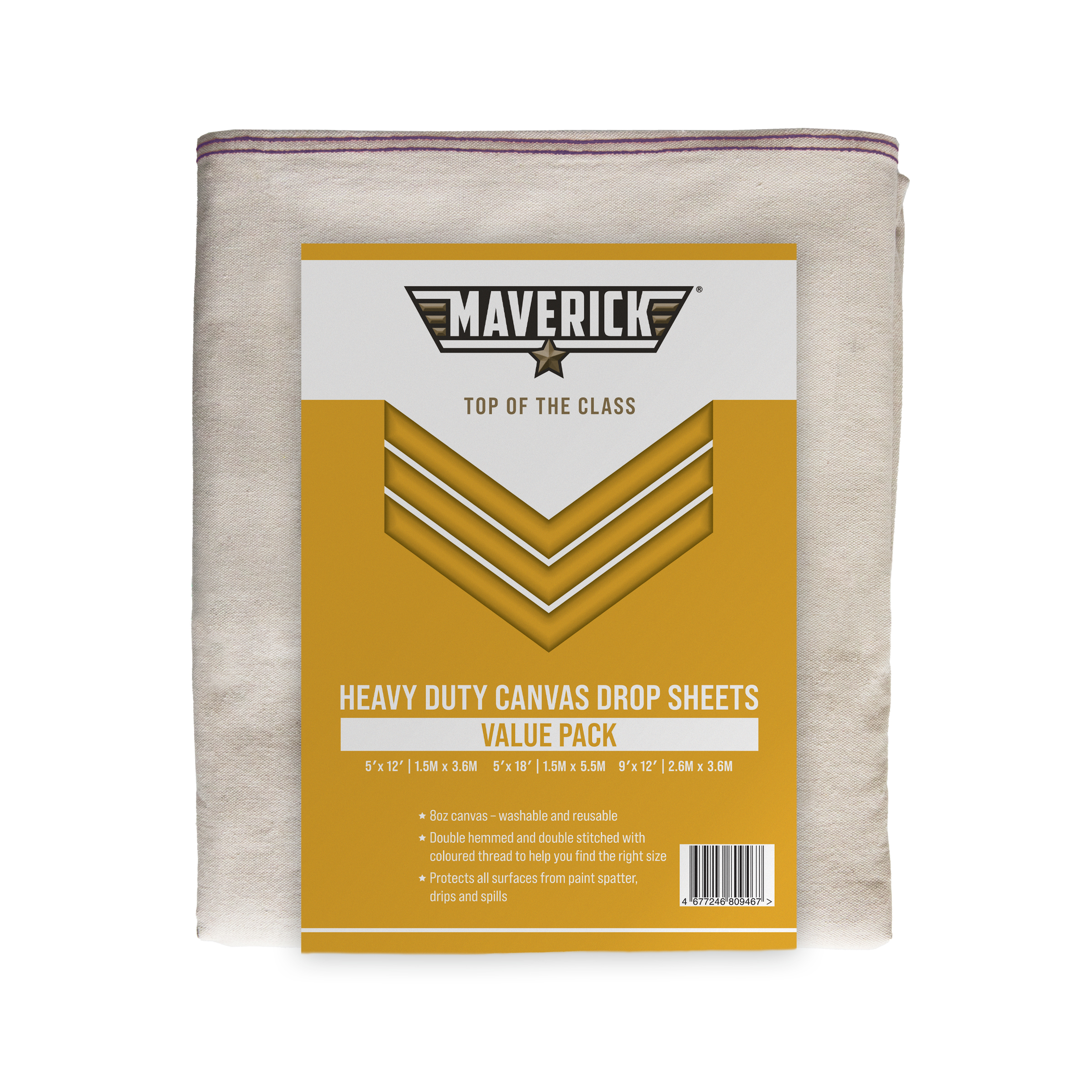 Maverick Canvas Drop Sheet Value Pack Inspirations Paint